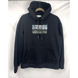 The Anime Collective Vegeta Dragon Ball Super Saiyan Black Blue Hoodie Men's L